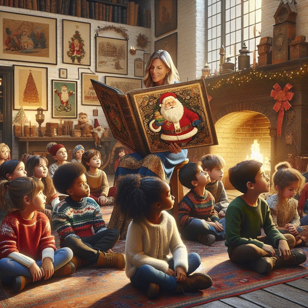 Povești educative despre Moș Crăciun adaptate la tradiții istorice